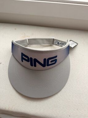 Ping Two-Tone Blue and Gray Golf Visor